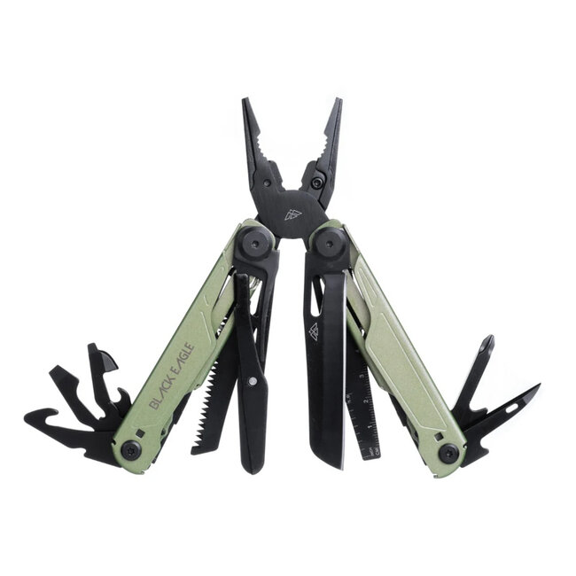 Multitool compact 7 en 1 - Black Eagle