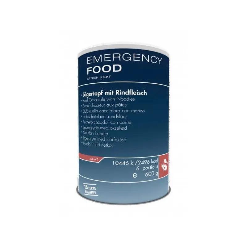 Trek'n Eat - Boeuf chasseur aux pâtes