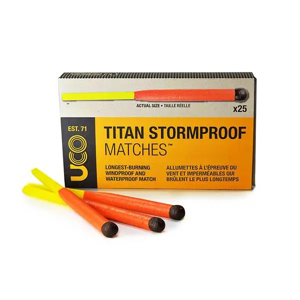 UCO Allumettes tempête Titan