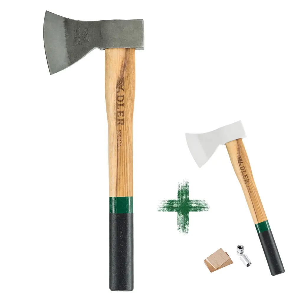 [ADL-208.9H060A002] Adler - Hache de Lancer (Manche de rechange inclus) 
