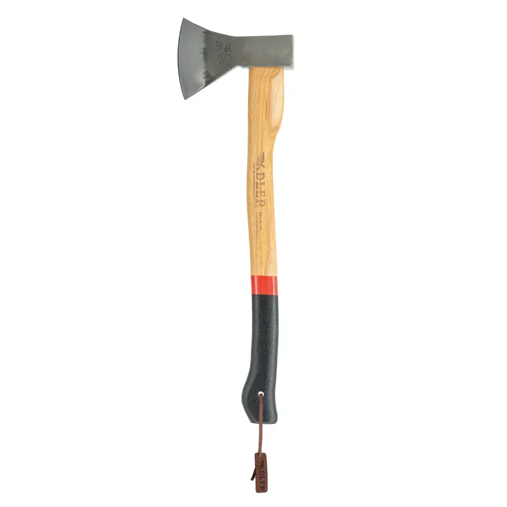[ADL-201.0H060A014] Adler - Hache Canoë (protection en cuir incluse)