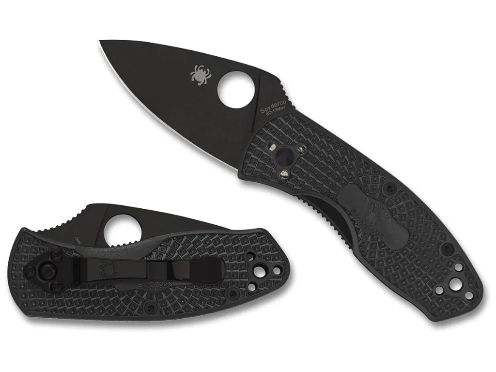 [ADO-SP C148PBBK] Couteau pliant Ambitious FRN Spyderco