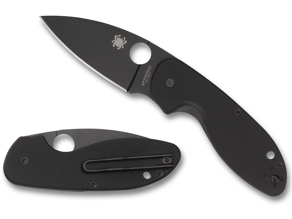 [ADO-SP C216GPBBK] Couteau pliant compact Spyderco Efficient