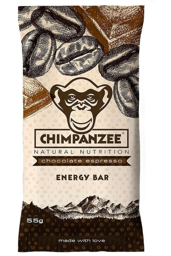 Barre énergétique Chocolat espresso Chimpanzee