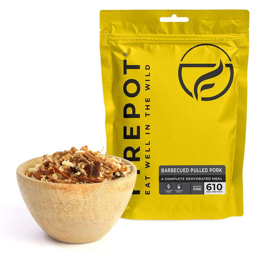 [HAW-FPMEAT14GOL] Repas déshydraté FIREPOT Barbecued Pulled Pork