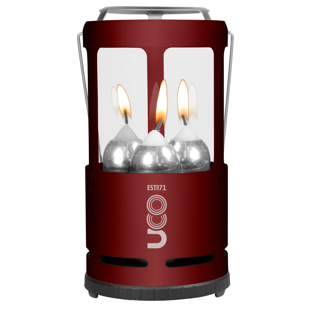 [REL-641019] UCO Lanterne à bougies - burgundy