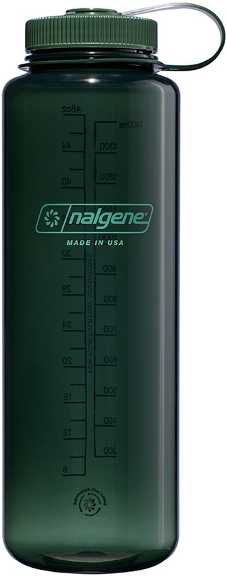 Nalgene Wide Mouth Gourde 1,5L Jade Sustain