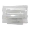 BasicNature  Set de sacs zip transparents (6 pièces) 