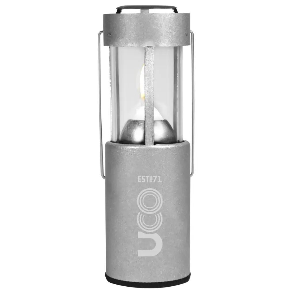 [REL-054800] UCO Lanterne à bougie alu Nature
