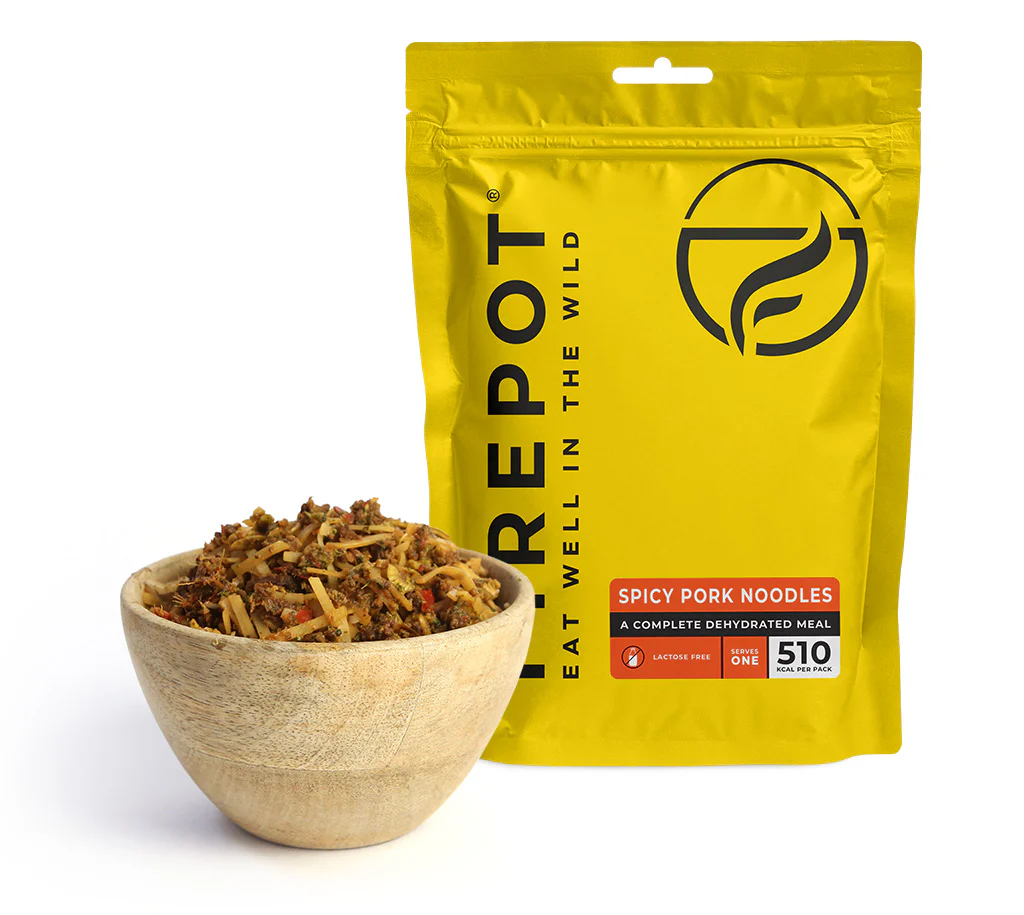 [HAW-FPMEAT09OOL] Repas déshydraté FIREPOT Spicy Pork Noodles