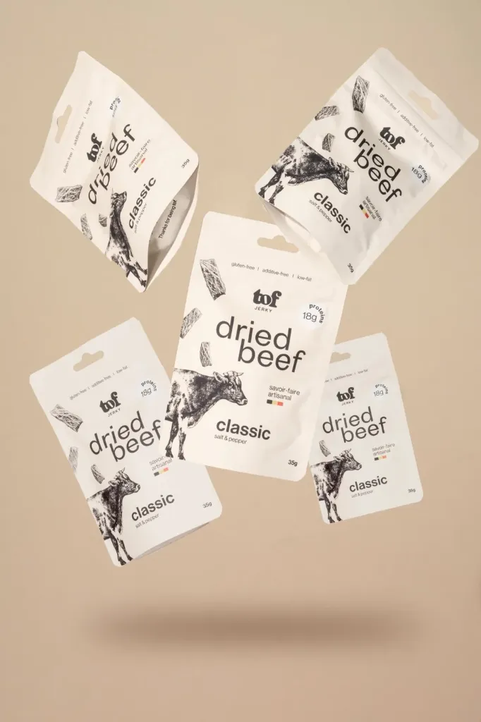 [TOF-35-CLASSIC] Bœuf séché saveur Classic 35g Tof Jerky