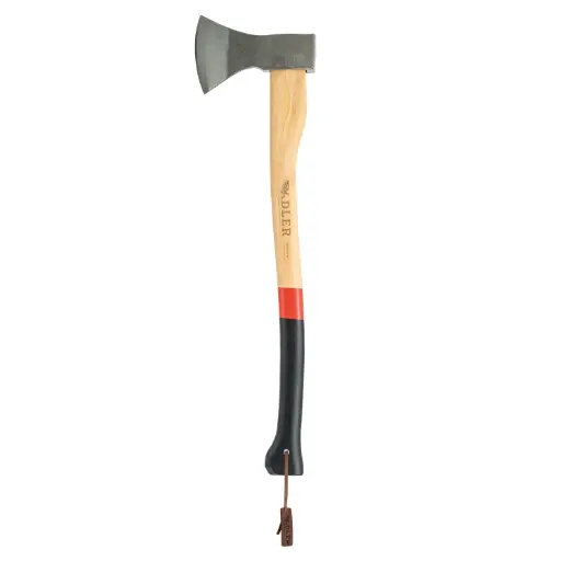 [ADL-101.0H125A011] Adler - Hache Rheinland (protection en cuir incluse)
