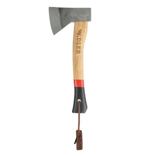 [ADL-280.0E030A011] Adler - Hachette de camping (protection en cuir incluse)