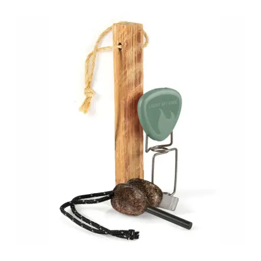 [HAW-2506711140] Light My Fire - FireLighting Kit 3pcs (Sandygreen/Cocoshell)
